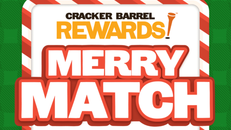 Win Prizes in Cracker Barrel's Merry Match Game Sweepstakes