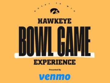 Hawkeye Bowl Game Experience Sweepstakes- Last Day!