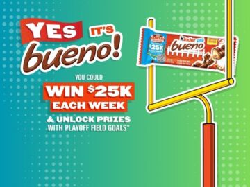 Kinder Bueno Game Day Sweepstakes – Hot Pick!