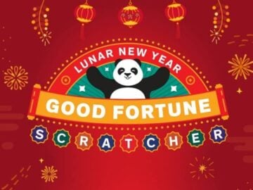 Panda Express Lunar New Year Good Fortune Scratcher Instant Win