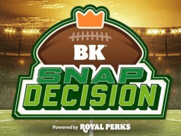 Burger King Snap Decision Sweepstakes and Instant Win