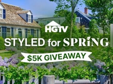 HGTV Styled For Spring Giveaway – Hot Pick!