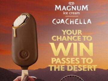 Magnum x Coachella Giveaway – Instagram