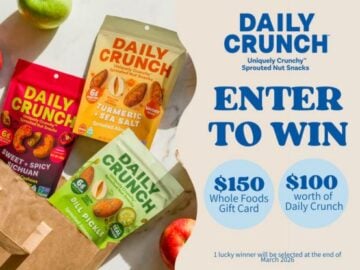 Daily Crunch Feb/March Sweepstakes