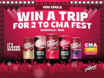 Dr Pepper 2026 CMA Fest Sweepstakes – Hot Pick!