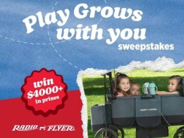 Envision Radio Flyer Play Grows with You Sweepstakes
