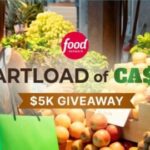 Food Network Cartload of Cash Giveaway – Hot Pick!