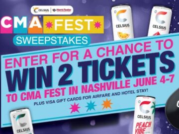 Harris Teeter Celsius CMA Fest Sweepstakes – Limited States