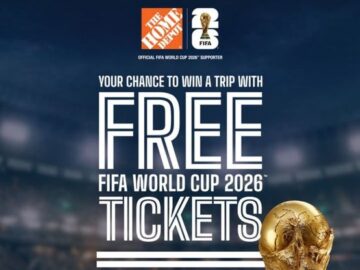 Home Depot’s FIFA World Cup 2026 Ticket Sweepstakes – App or Mail-In