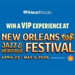 iHeartRadio New Orleans Jazz Fest Sweepstakes