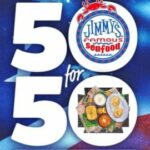 Jimmy’s Famous Seafood 50 for 50 Giveaway