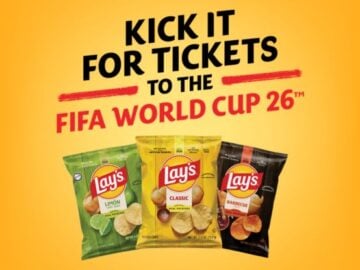 Lays FIFA World Cup 26 Fan Flyaway Sweepstakes – Purchase / Mail-In