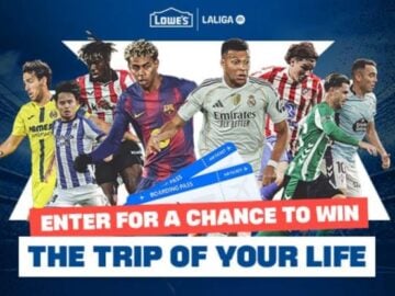 Lowe’s x LaLiga Spain Flyaway Sweepstakes