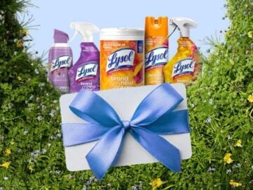Lysol Gift Card Sweepstakes