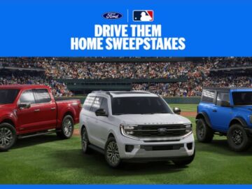 MLB Ford Drive Them Home Sweepstakes