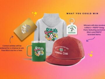 Rita’s Ice Mystery Peeps Italian Ice Sweepstakes