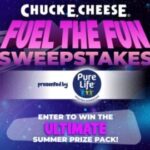 Chuck E. Cheese Pure Life Fuel the Fun Sweepstakes