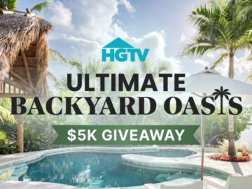 HGTV Ultimate Backyard Oasis Giveaway – Hot Pick!