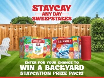 Smirnoff Ice Icy Island Staycation Sweepstakes