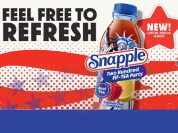 Snapple Americana Taste Of Freedom 2026 QR Code Sweepstakes – Hot Pick!