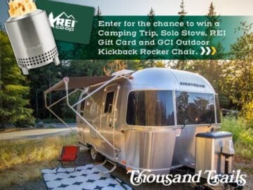 Thousand Trails Gear Up and Camp Sweepstakes