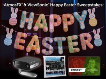 ViewSonic & AtmosFX Happy Easter Sweepstakes