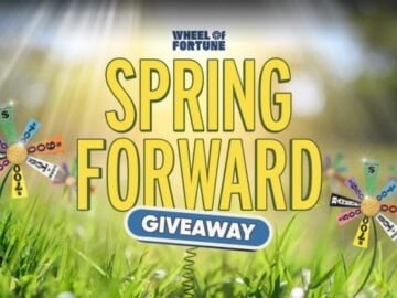 Wheel of Fortune Spring Forward Giveaway – Bonus Round Puzzle Solution