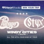 iHeartRadio Chicago & Styx Windy Cities Tour Sweepstakes