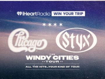 iHeartRadio Chicago & Styx Windy Cities Tour Sweepstakes
