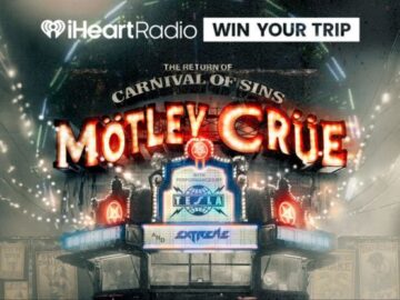 iHeartRadio Mötley Crüe Return Of The Carnival Of Sins Tour Sweepstakes