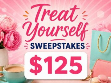 Just A Pinch Treat Yourself Sweepstakes