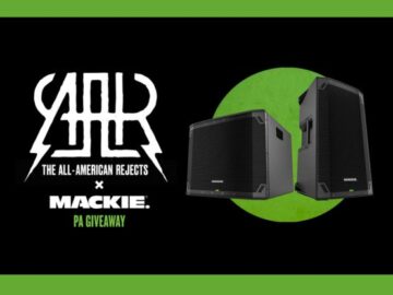 Mackie x All-American Rejects PA Giveaway