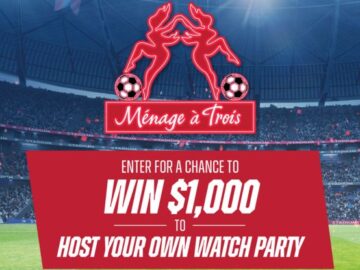Menage A Trois Match Day Sweepstakes
