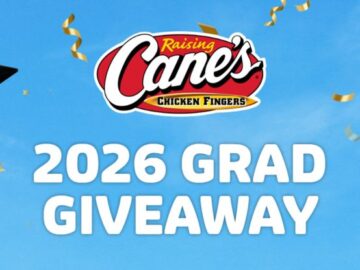 Raising Cane’s Grad Sweepstakes – Limited Eligibility