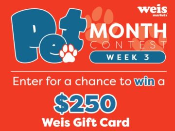 Weis Markets Pet Month Giveaway – Limited States