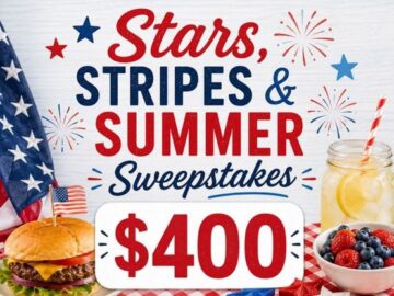 Just A Pinch Stars, Stripes & Summer Sweepstakes