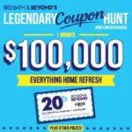 iHeartRadio Bed Bath & Beyond’s Legendary Coupon Hunt Sweepstakes