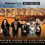 iHeartRadio Scorpions Coming Home To Las Vegas Sweepstakes
