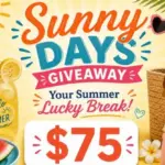 Just A Pinch Sunny Days Giveaway