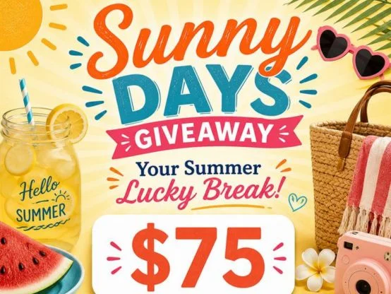 Just A Pinch Sunny Days Giveaway