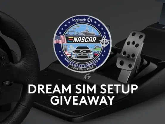Logitech G NASCAR San Diego Dream Sim Setup Giveaway