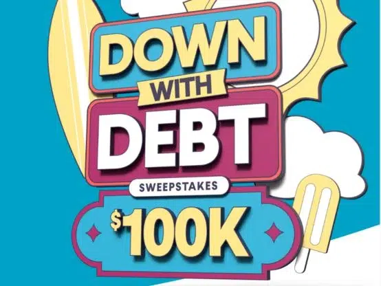 SoFi Down With Debt Sweepstakes