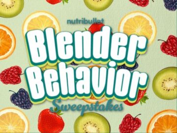 nutribullet Blender Behavior 2026 Sweepstakes