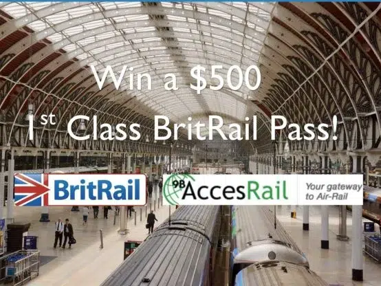BritRail First Class Flexipass Giveaway