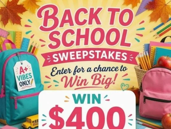 Just A Pinch Back-to-School Boost Sweepstakes