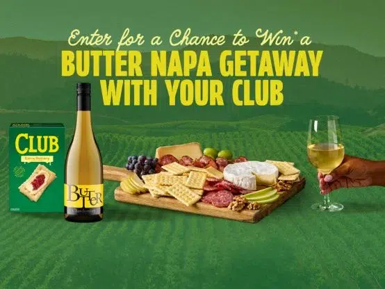 Kellanova Club Crackers x Butter Wines Sweepstakes – Purchase / Mail in