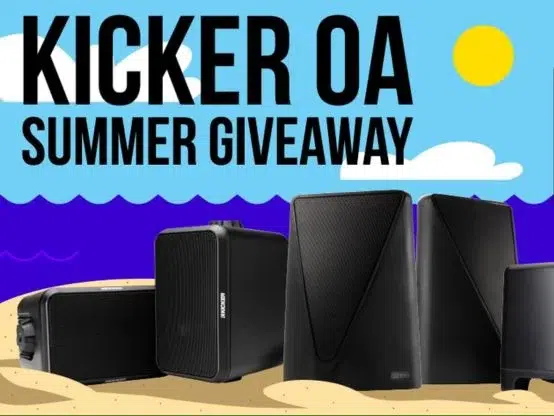 Kicker Outdoor Audio Summer Giveaway