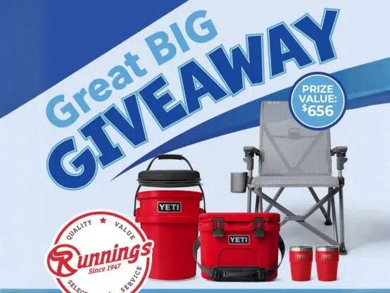 Runnings July Great Big Giveaway