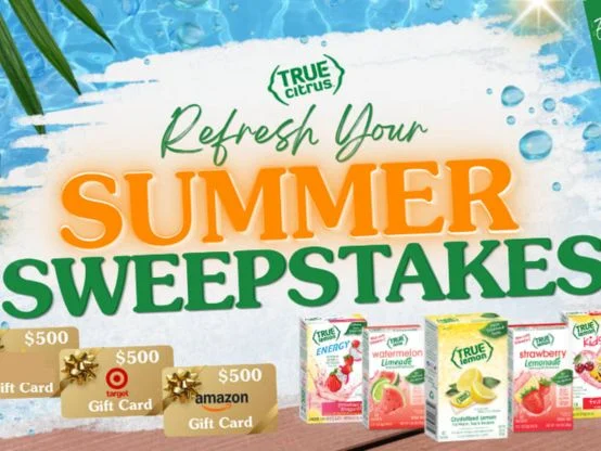 True Citrus Refresh Your Summer Sweepstakes