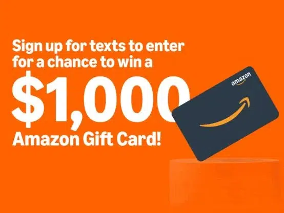Amazon $1,000 Sweepstakes